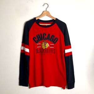 Vintage NHL Chicago blackhawks pullover long sleeve top size medium